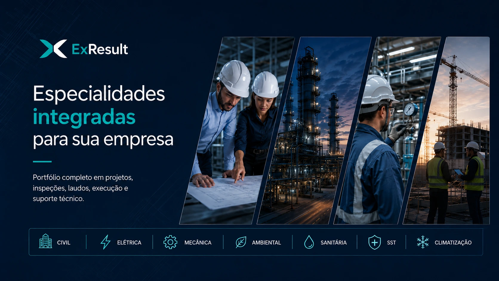 Especialidades técnicas da ExResult