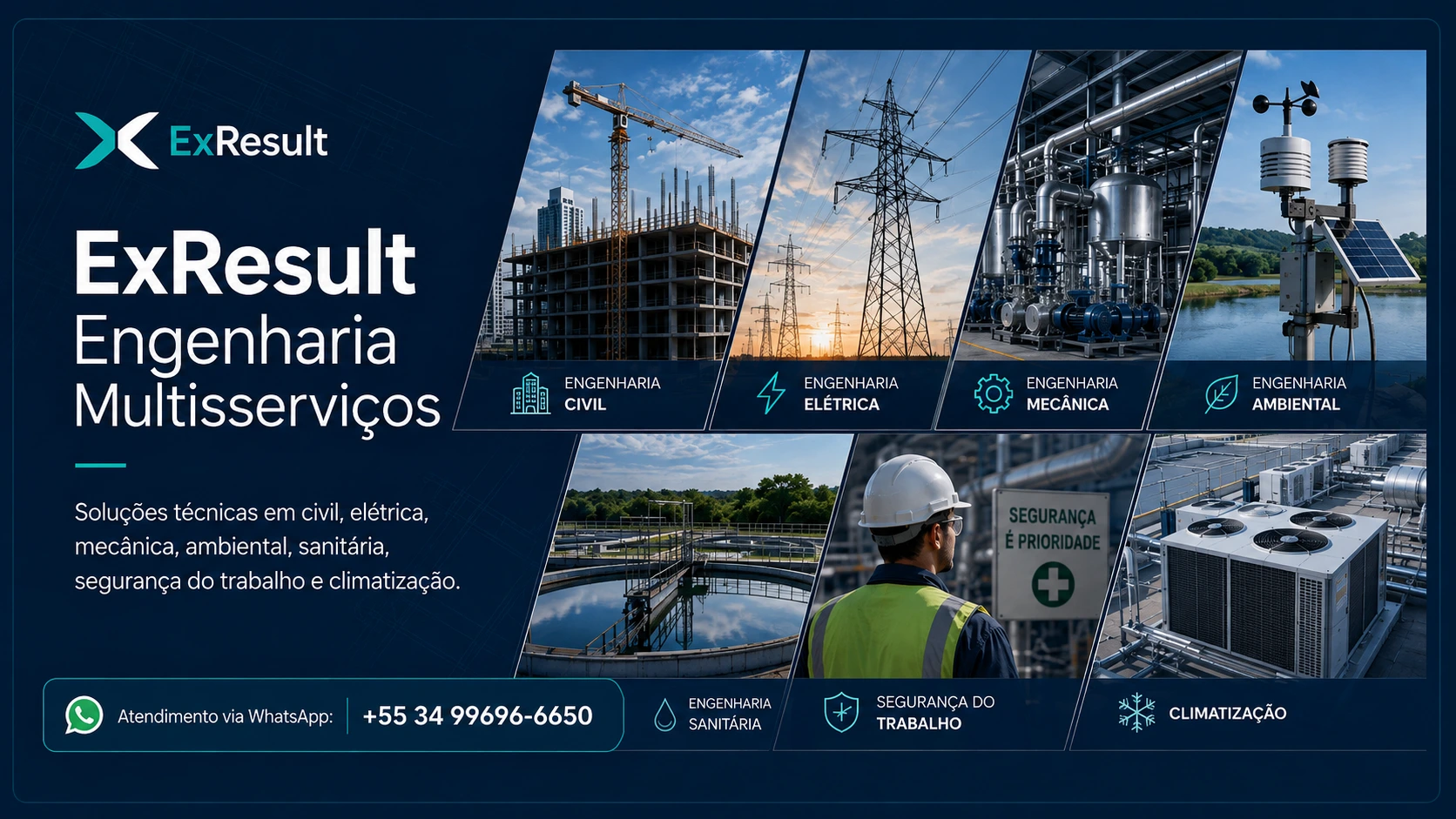 ExResult Engenharia Multissoluções e suas áreas de atuação